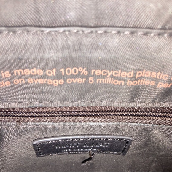 Matt & Nat Immaculate Vegan Leather Tote bag - dark smoke gray - Picture 10 of 10